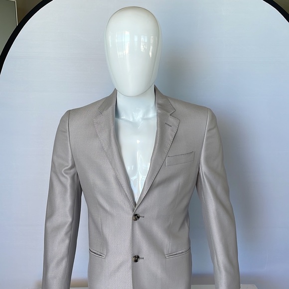 Valentino Sport Jacket Light Silvery Gray 46 Euro 36 US - Picture 4 of 11
